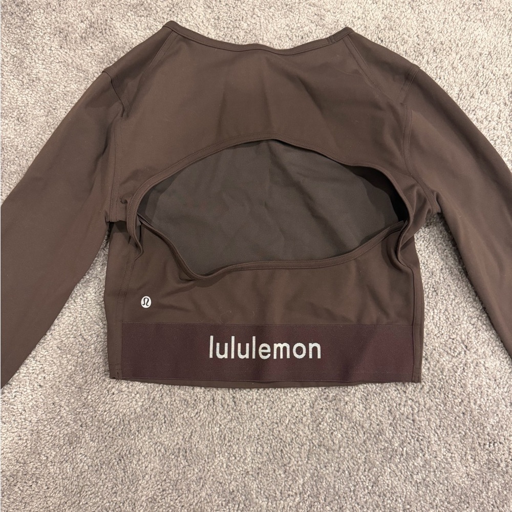 Lululemon Logo Elastic Everlux Long-Sleeve Shirt